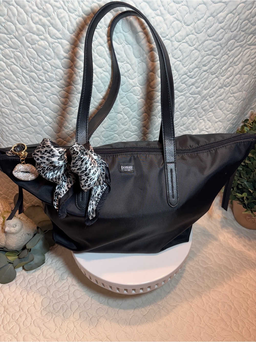 Botkier Black Shoulder Tote